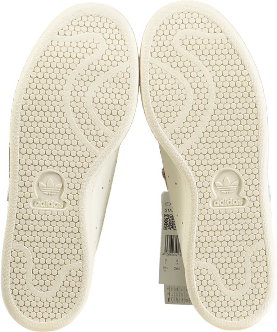 adidas Originals Stan Smith Women's Sneaker Off White Halo Blue UK 8 E👠