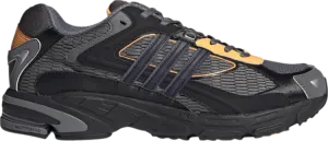Adidas Response CL 'Black Flash Orange' sneakers, gray