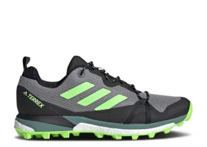 Adidas TERREX SKYCHASER LT 'GRAY TECH EMERALD' sneakers, gray