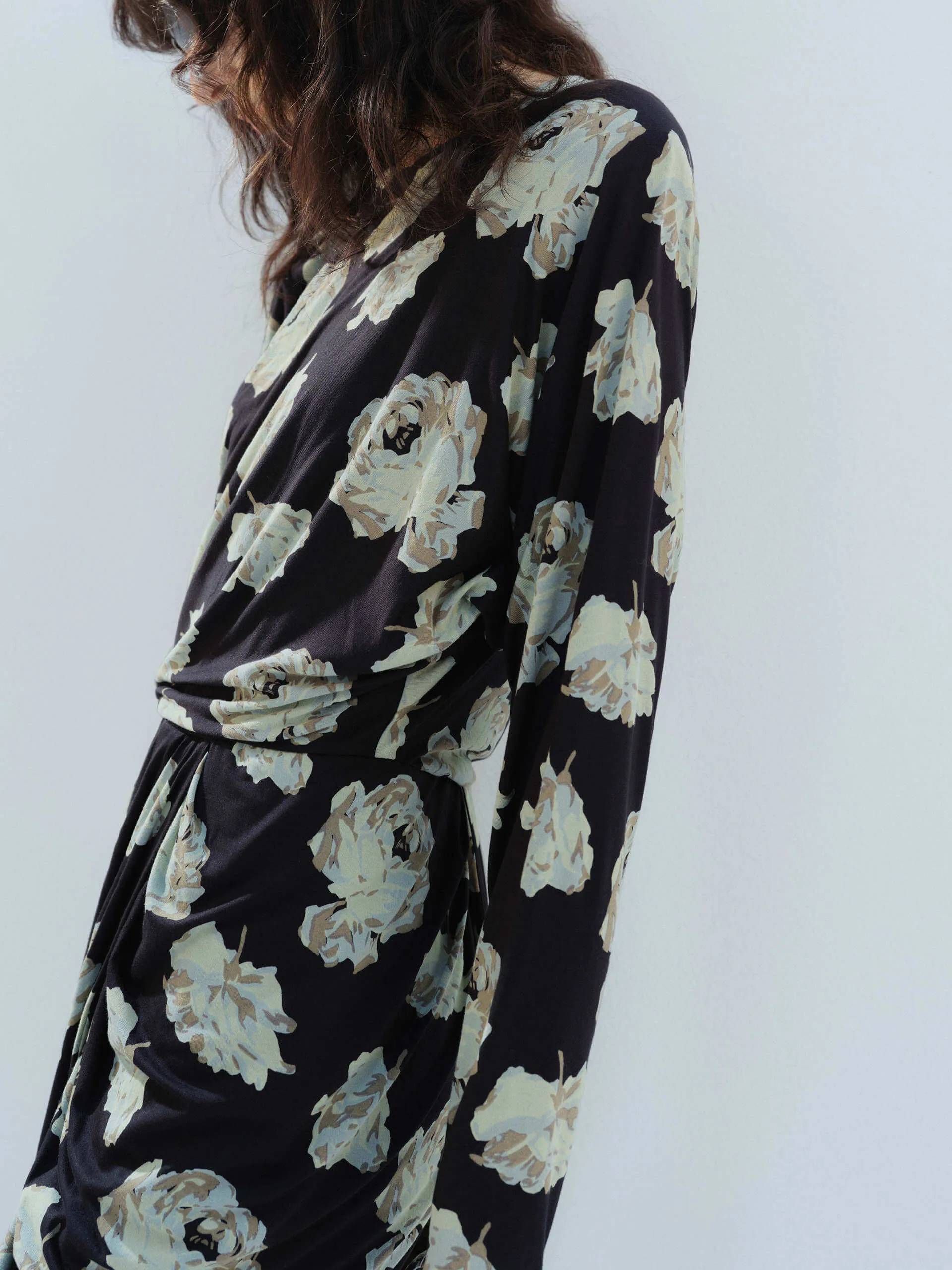 Floral Printed Mini Dress