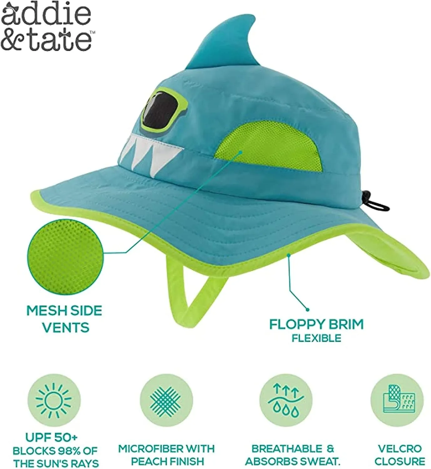 Kids Sun Hat for Girls & Boys with UV Protection- Toddler Beach Hat for Fishing Safari Play Hat (2-14 Years)