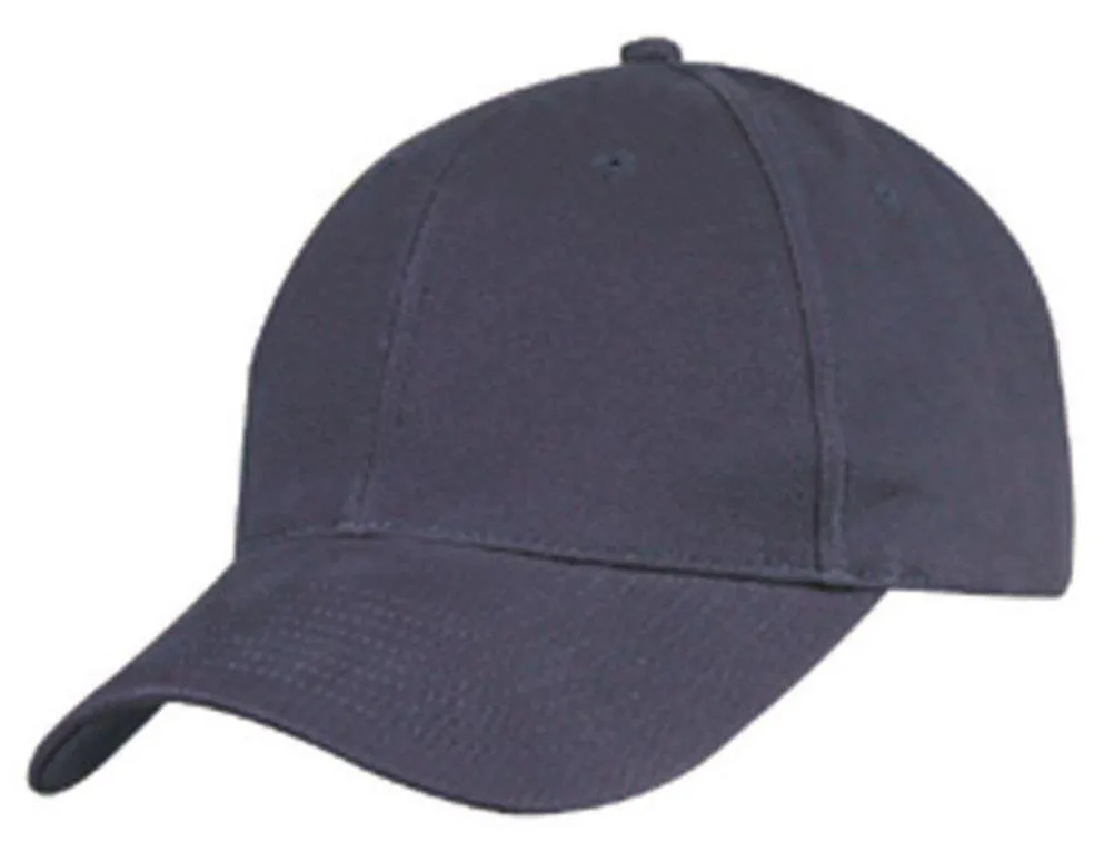 Light Weight Brushed Cotton 6 Panel Low Crown Baseball Polo Caps Hats
