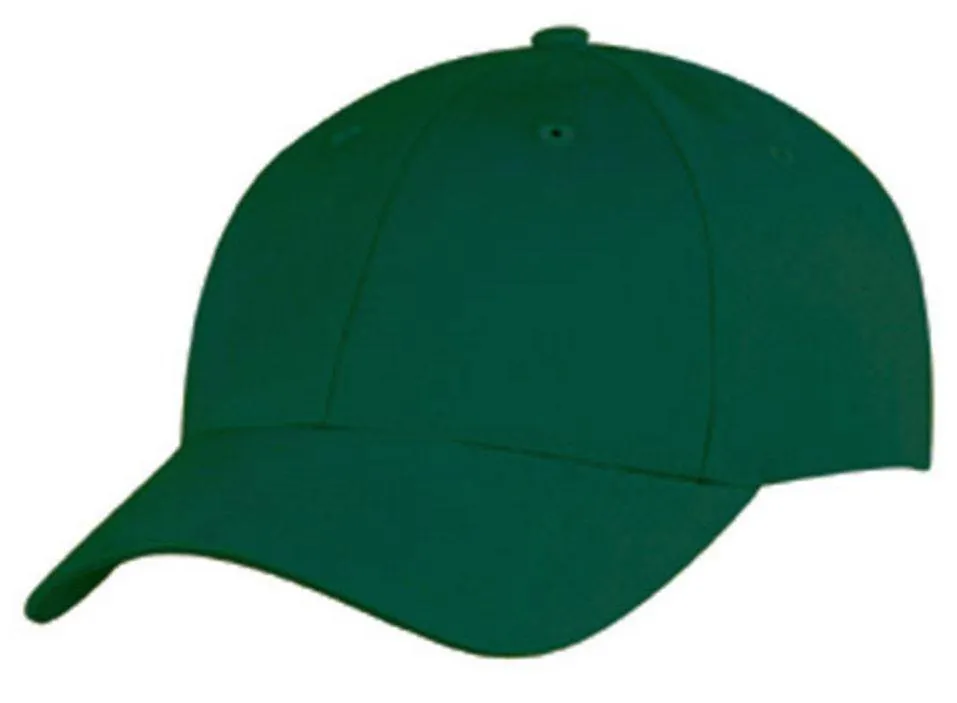 Light Weight Brushed Cotton 6 Panel Low Crown Baseball Polo Caps Hats