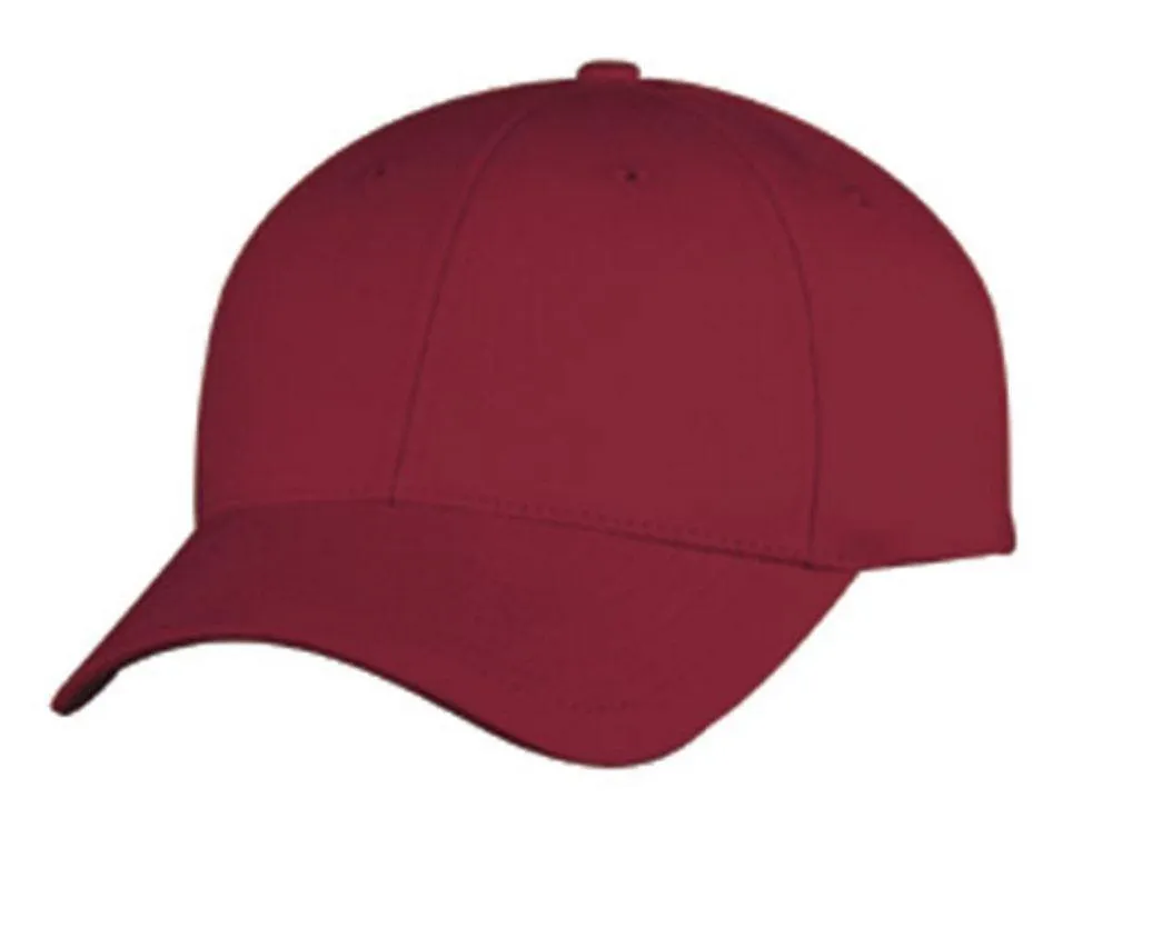 Light Weight Brushed Cotton 6 Panel Low Crown Baseball Polo Caps Hats