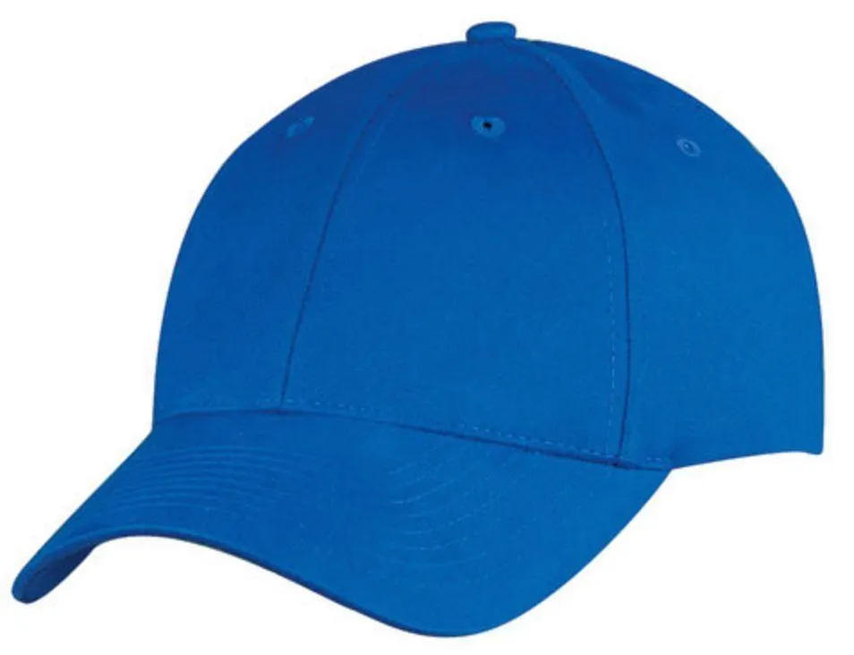 Light Weight Brushed Cotton 6 Panel Low Crown Baseball Polo Caps Hats