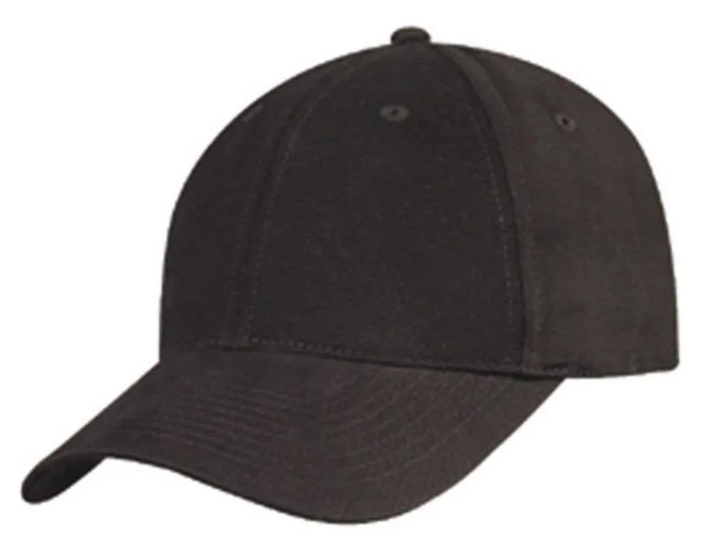 Light Weight Brushed Cotton 6 Panel Low Crown Baseball Polo Caps Hats