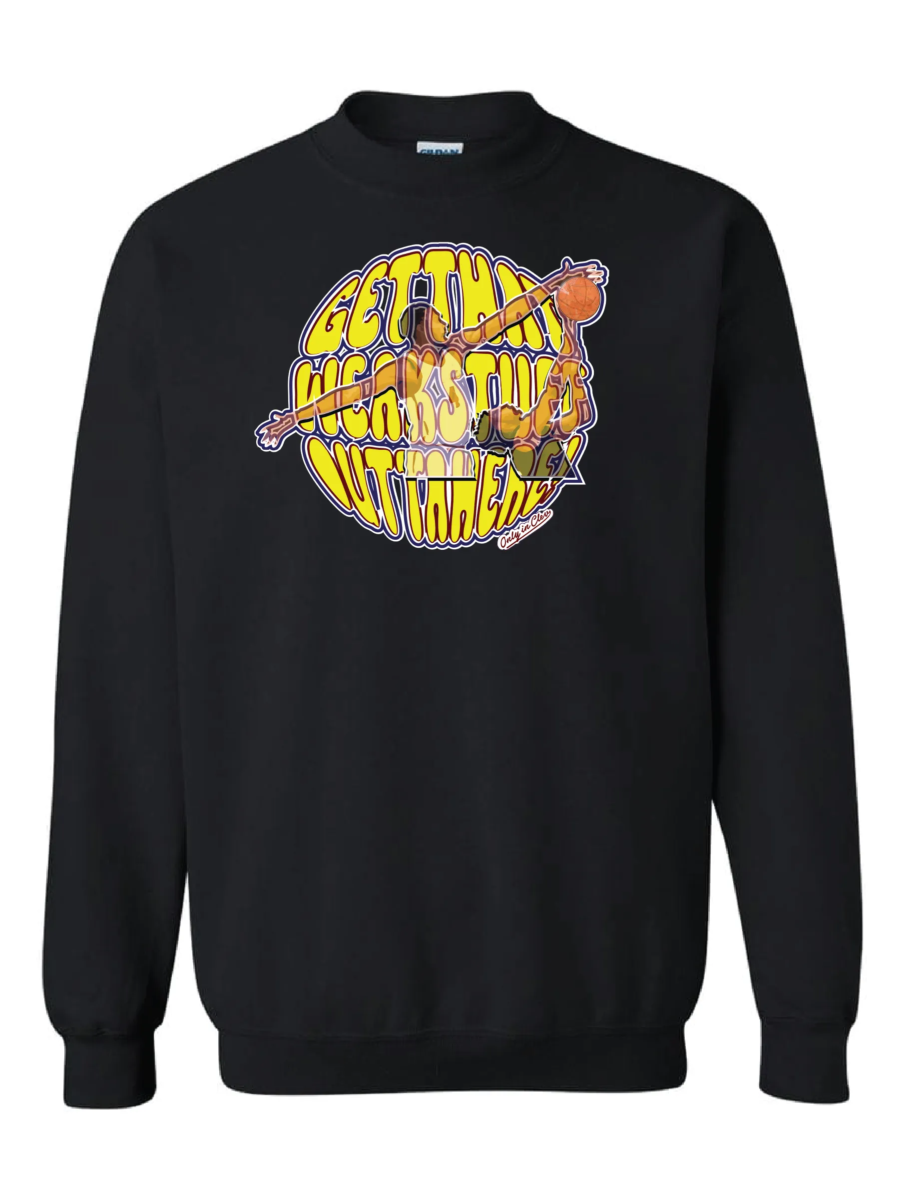 "Get That Weak Stuff Outta Here" Design on Black