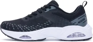 Quseek Mens Athletic Running Shoes Tennis Walking Sneakers Lightweight Breathable for Gym Jogging Sports US 7-13